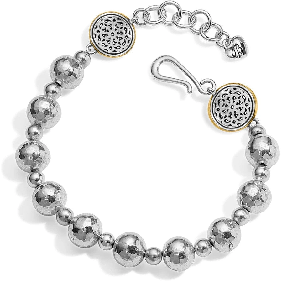 Ferrara Hammered Bead Bracelet - Image 2