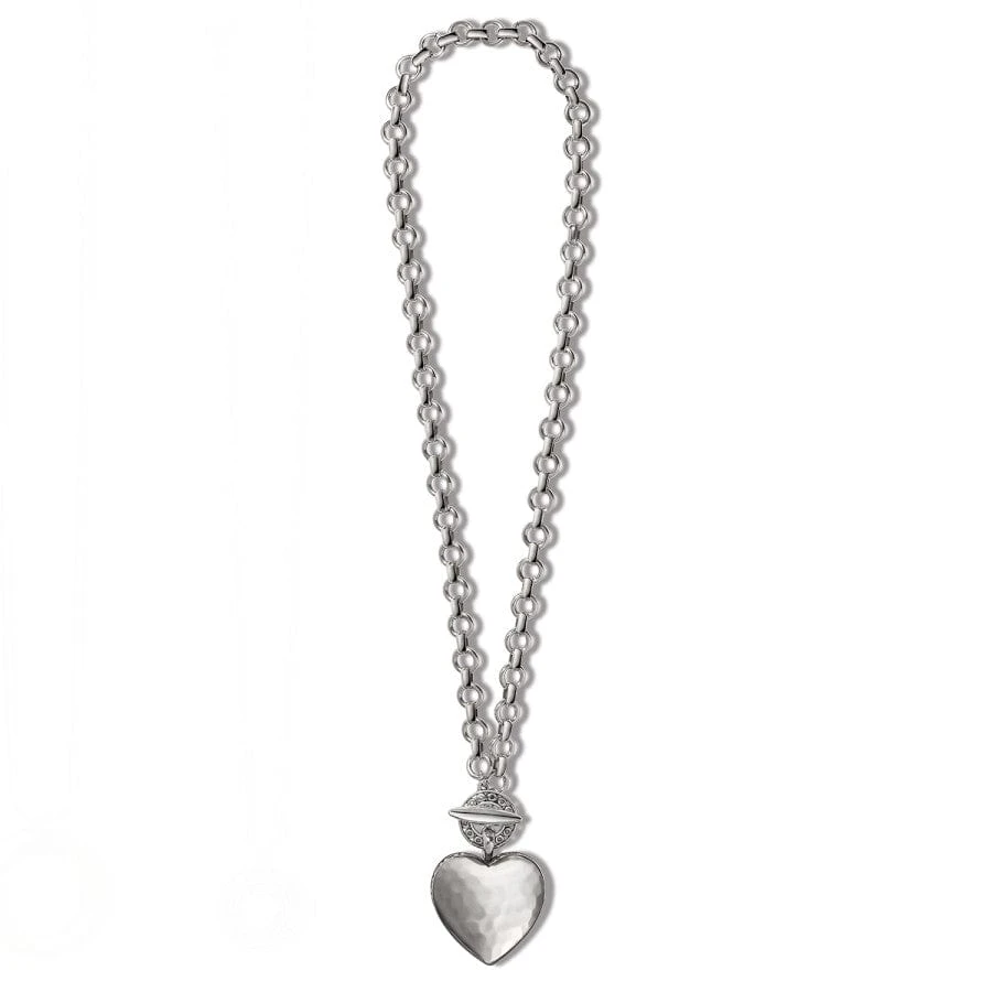 Inner Circle Heart Toggle Necklace - Image 7