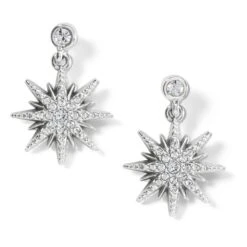 Radiant Star Post Earrings