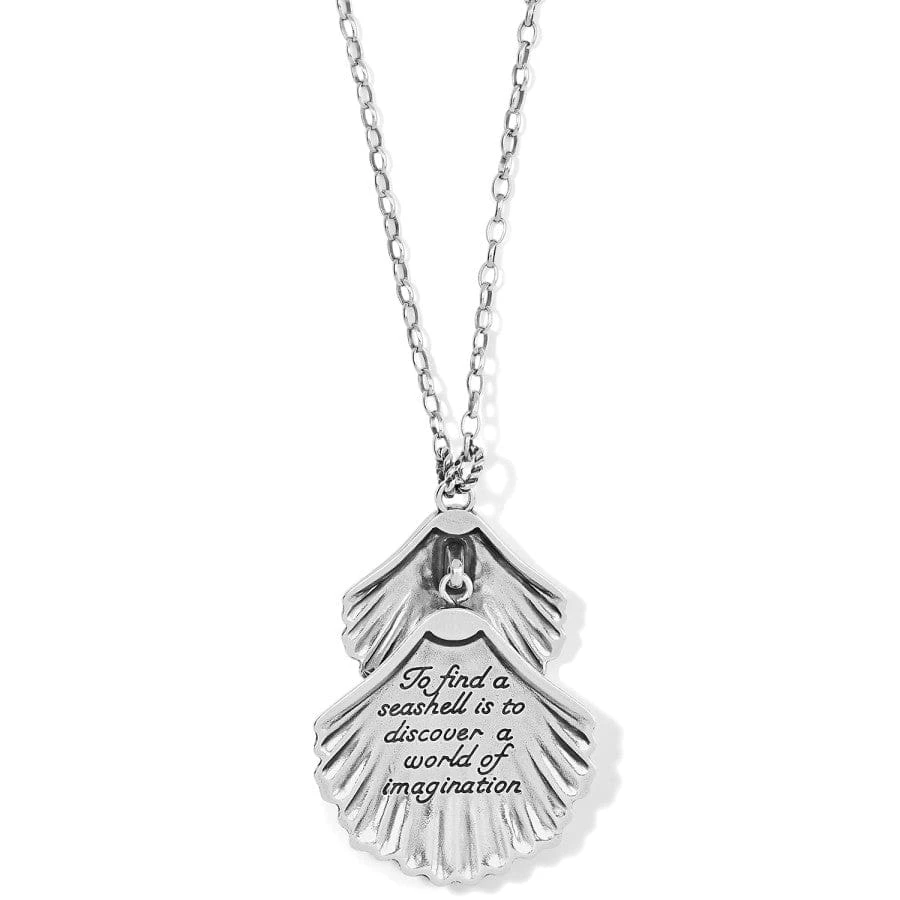 Silver Shells Two Tier Necklace - Image 2